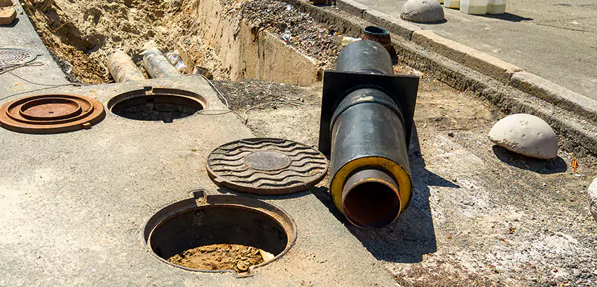 Lateral Sewer Line Replacement in Eagle