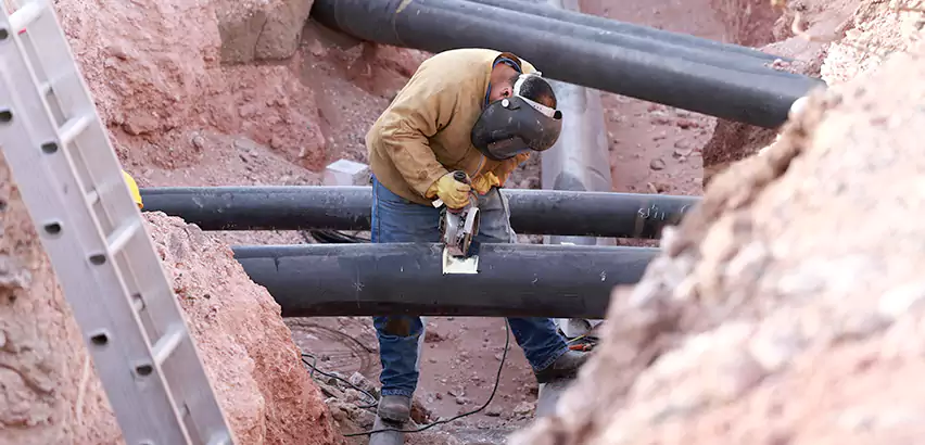 Cast Iron Sewer Pipe Replacement in Eagle